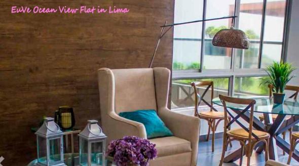 Euve Ocean View Flat In Lima 아파트 외부 사진